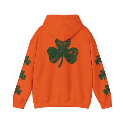 Lucky Shamrock Unisex Hooded Sweatshirt for St. Patrick's Day