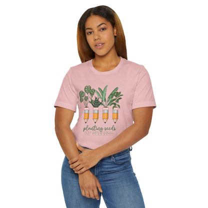 Planting Seeds of Success Unisex Jersey T-Shirt