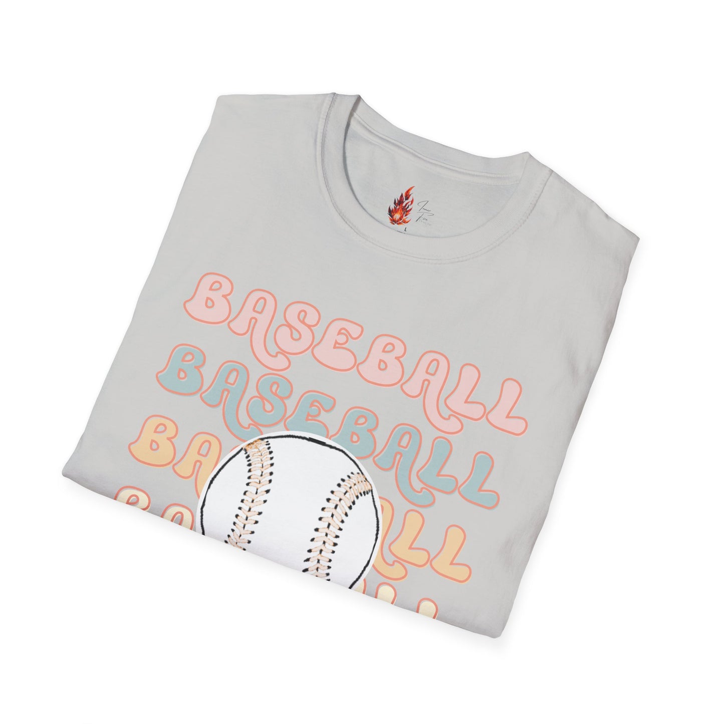 Baseball Mama Unisex Softstyle T-Shirt - Perfect for Sports Moms