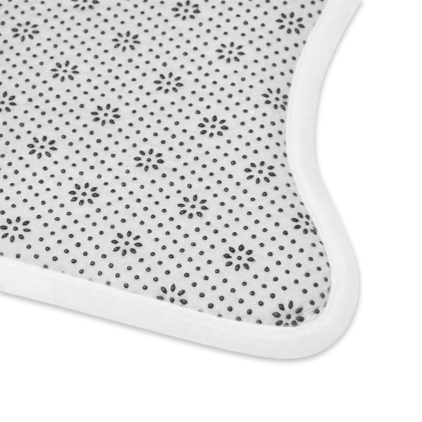 Cute Paw Print Pet Feeding Mat - Fun & Functional Dog Dish Mat