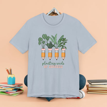 Planting Seeds of Success Unisex Jersey T-Shirt
