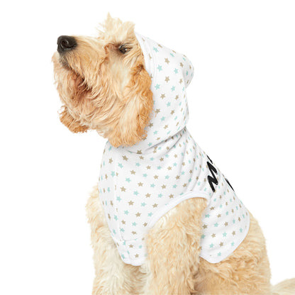 Momma's BFF Star Print Pet Hoodie for Cozy Style