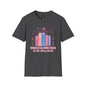 Book Lover's Unisex T-Shirt | There Is No Such Thing As Too Many Books | Gift for Readers, Cozy Outfit, Literary Tee, Bookworm Apparel