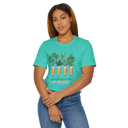 Planting Seeds of Success Unisex Jersey T-Shirt