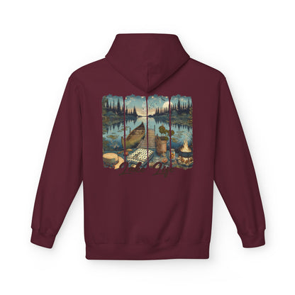 Lake Life  - Unisex Midweight Fleece Hoodie