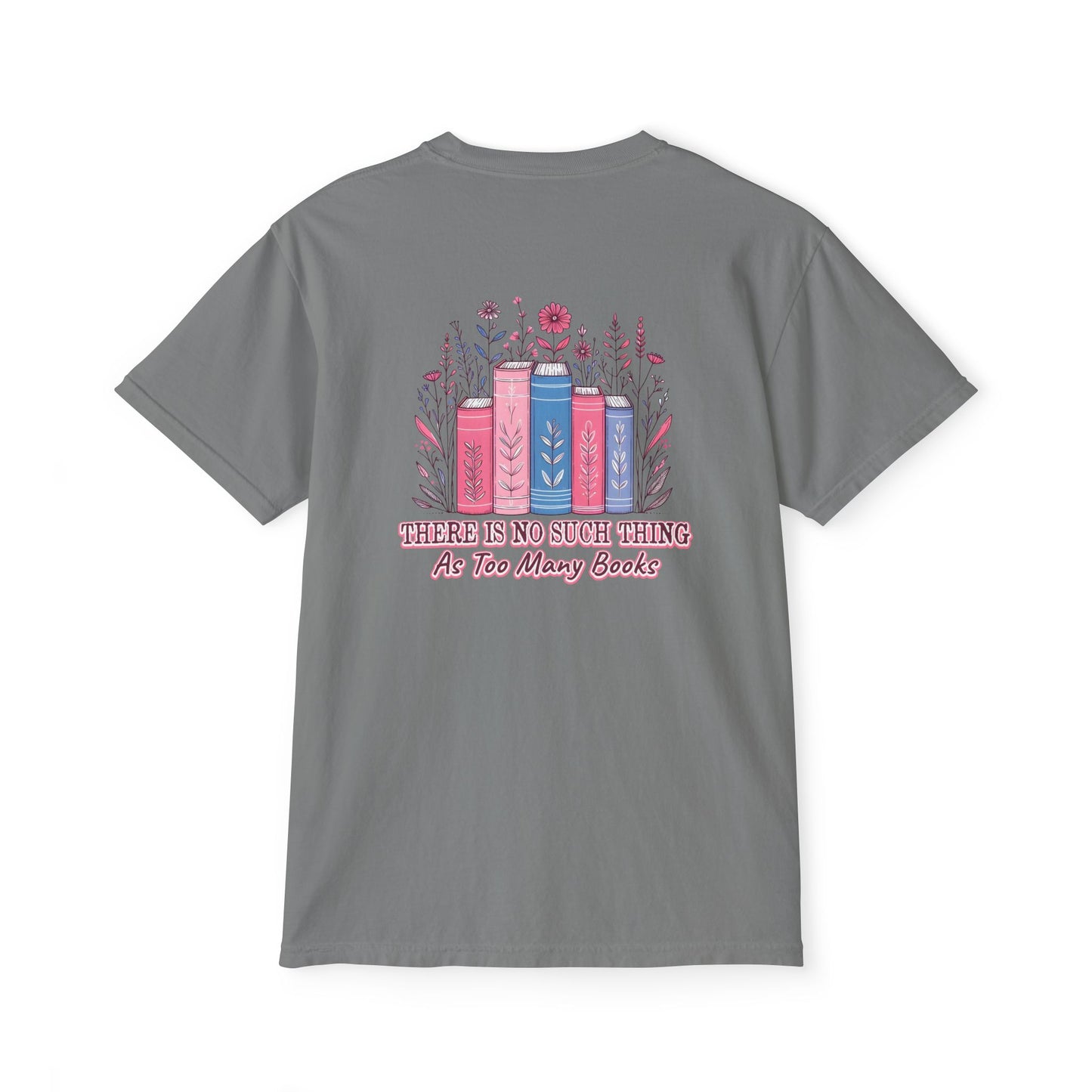 Unisex Book Lover Pocket T-Shirt