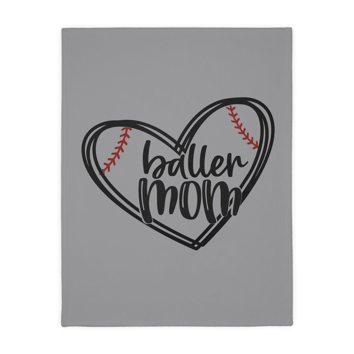Baller Mom - Velveteen Blanket
