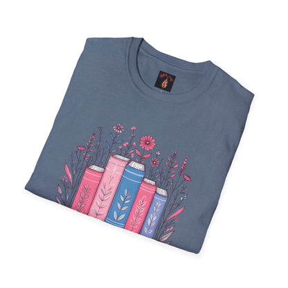 Book Lover's Unisex T-Shirt | There Is No Such Thing As Too Many Books | Gift for Readers, Cozy Outfit, Literary Tee, Bookworm Apparel