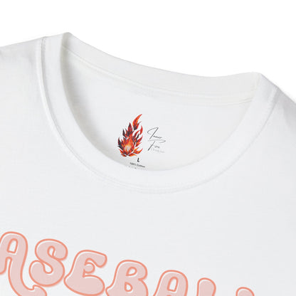 Baseball Mama Unisex Softstyle T-Shirt - Perfect for Sports Moms