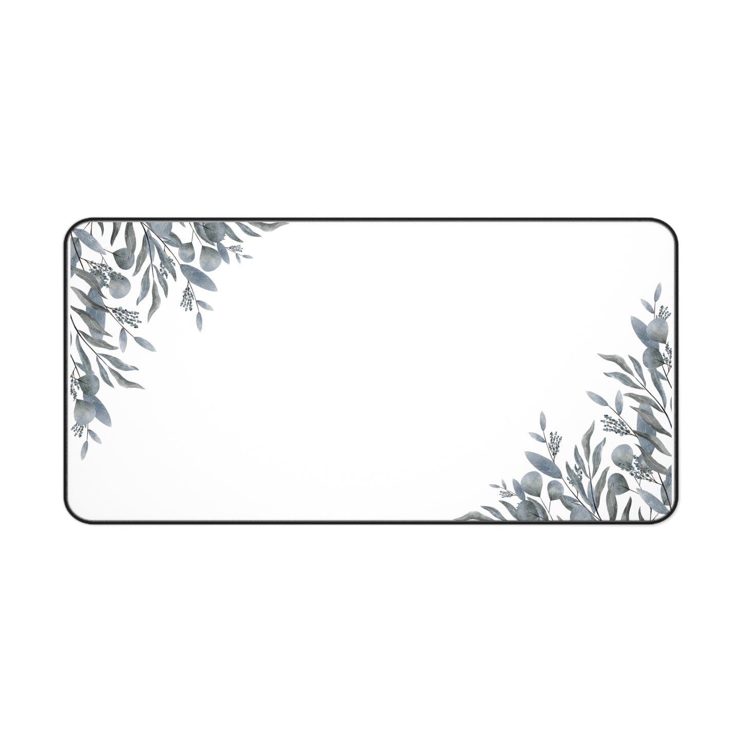 Elegant Floral Desk Mat - Minimalist Office Accessories for Home & Work