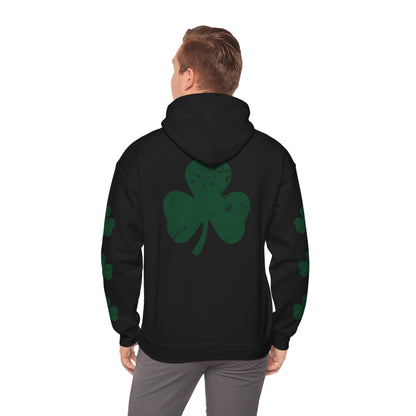 Lucky Shamrock Unisex Hooded Sweatshirt for St. Patrick's Day