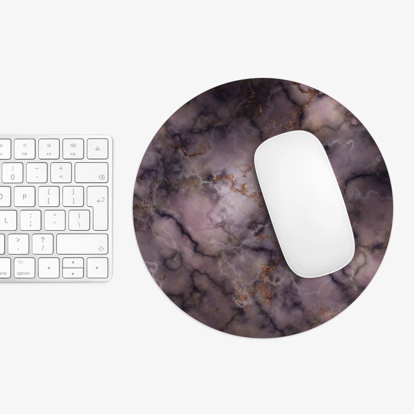 Elegant Marble Mouse Pad - Stylish Desk Accessory for Home Office