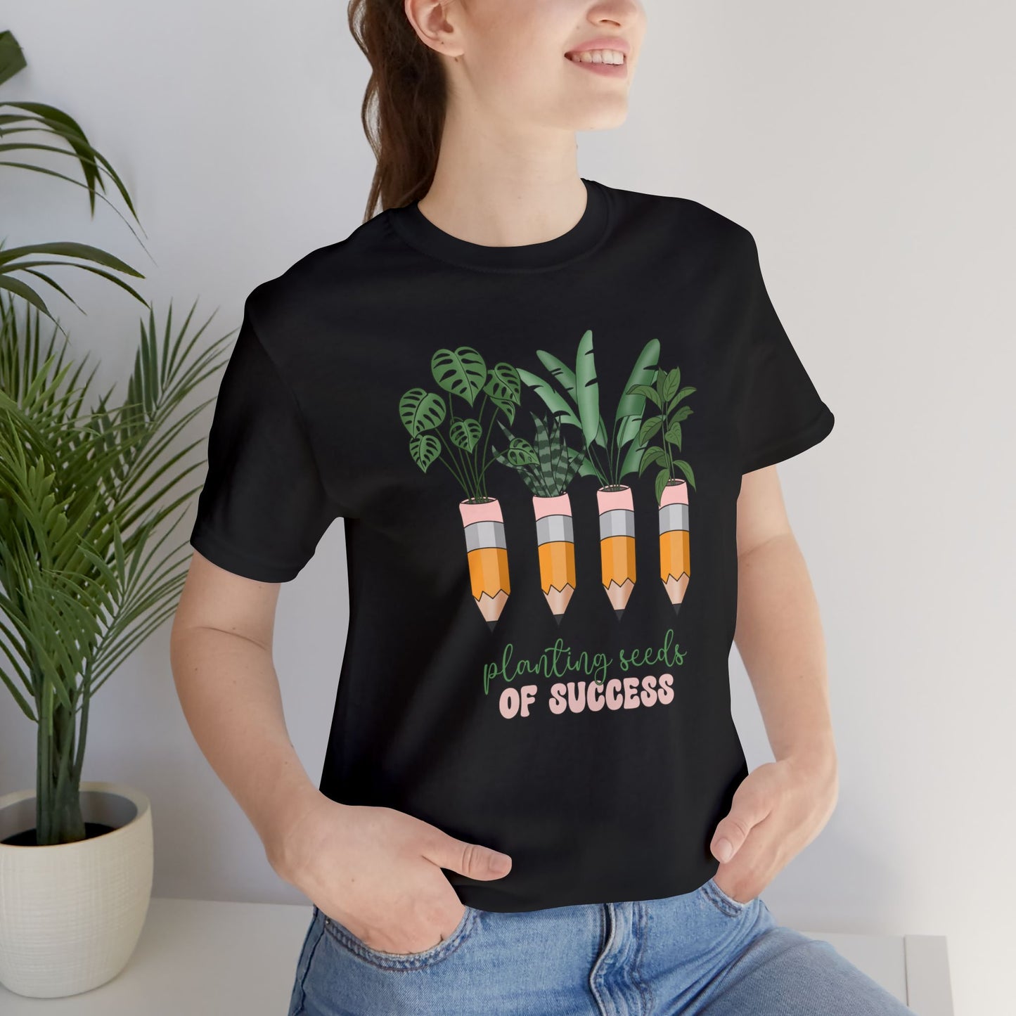 Planting Seeds of Success Unisex Jersey T-Shirt