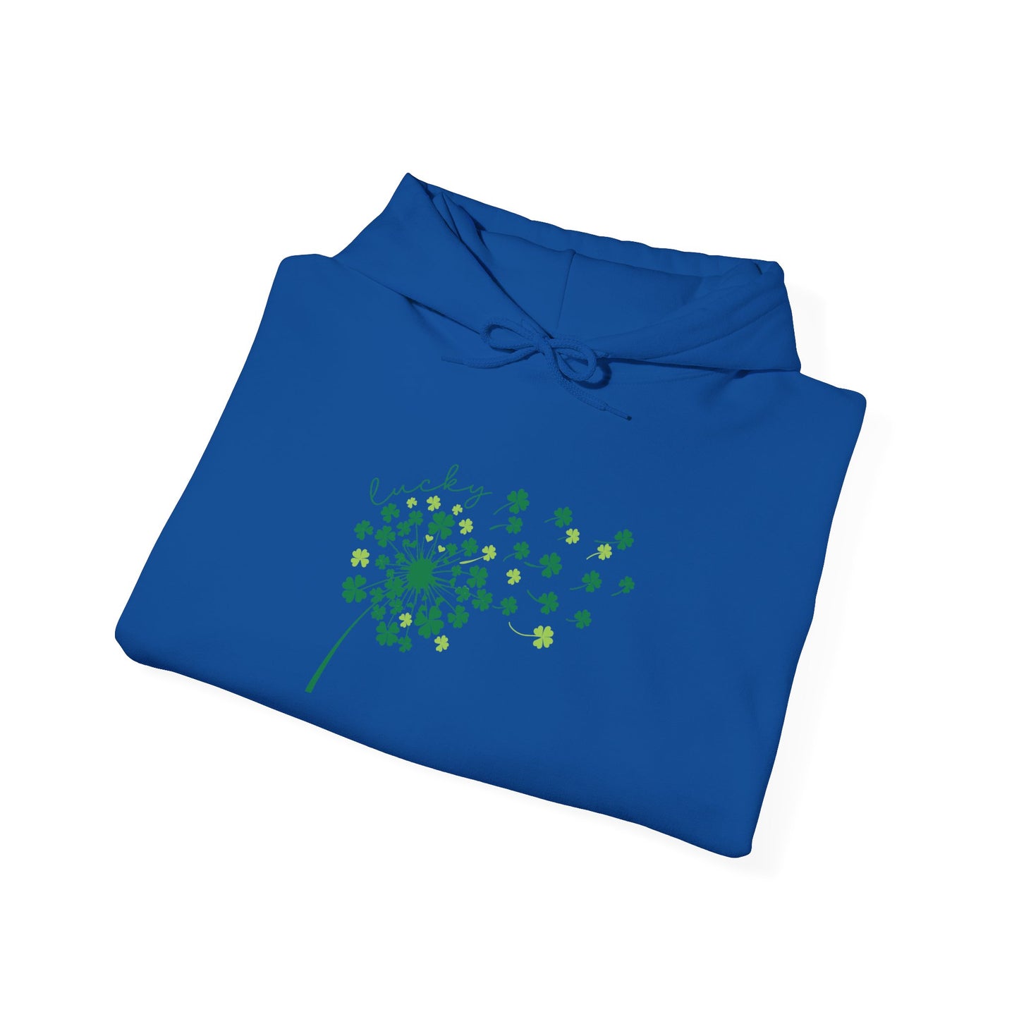 St. Patrick's Day Clover Hoodie - Unisex Heavy Blend™ Sweatshirt