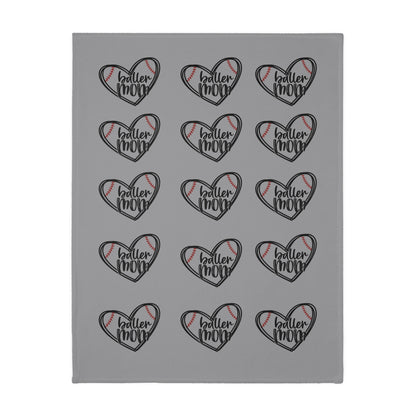 Baller Mom - Velveteen Blanket