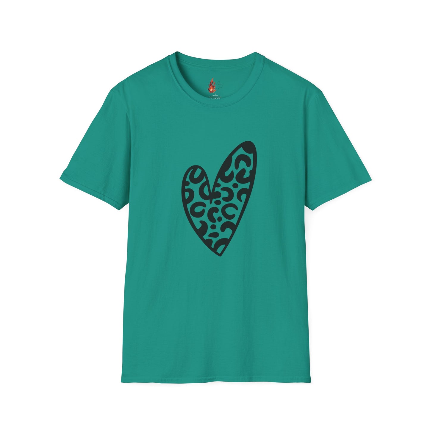 Leopard Love Unisex Softstyle T-Shirt - Perfect for Casual Wear & Gifts