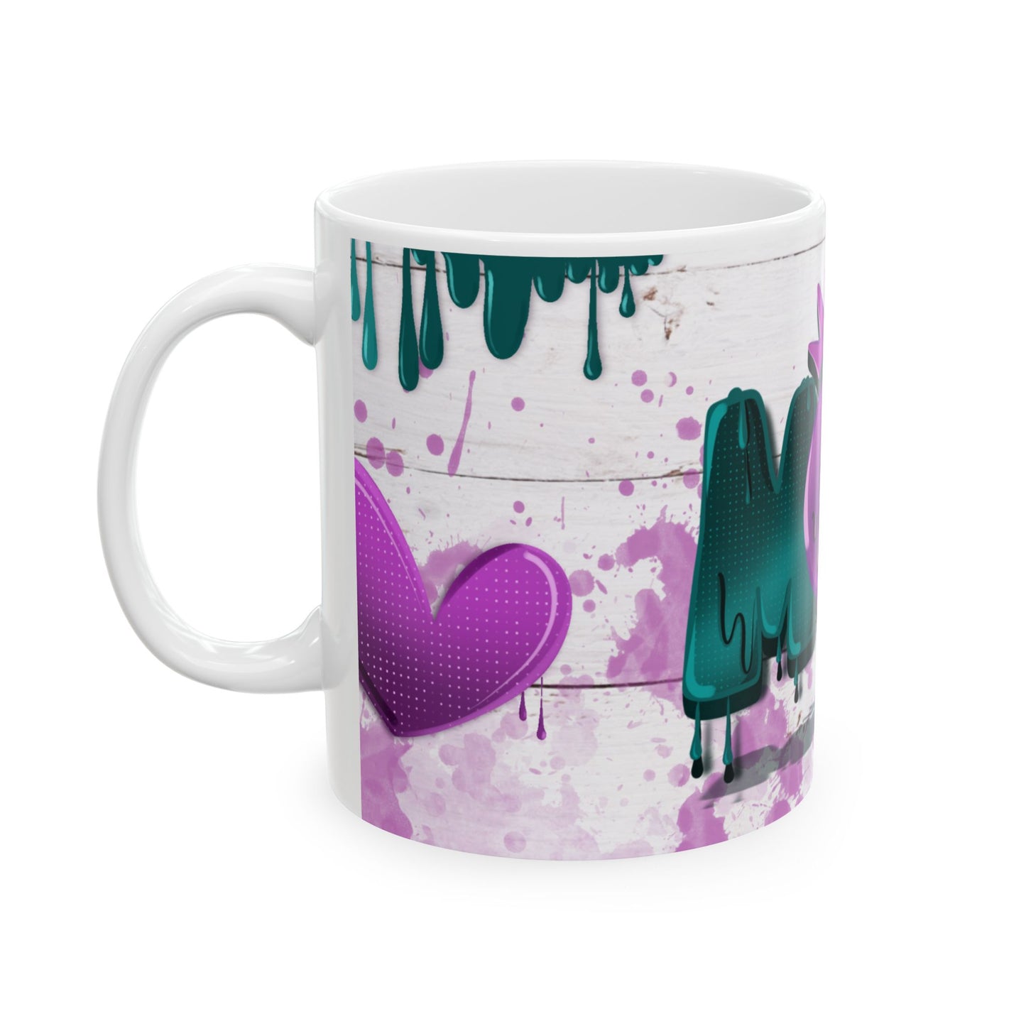 Graffiti Mom Ceramic Mug, (11oz, 15oz)
