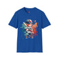 Baseball Kid Splash Art T-Shirt - Creative Unisex Soft style Tee