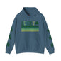 Lucky Shamrock Unisex Hooded Sweatshirt for St. Patrick's Day