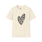 Leopard Love Unisex Softstyle T-Shirt - Perfect for Casual Wear & Gifts