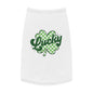 Lucky Clover Pet Tank Top - St. Patrick's Day Dog Apparel