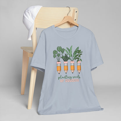 Planting Seeds of Success Unisex Jersey T-Shirt