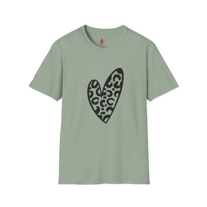 Leopard Love Unisex Softstyle T-Shirt - Perfect for Casual Wear & Gifts