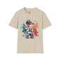 Baseball Kid Splash Art T-Shirt - Creative Unisex Soft style Tee