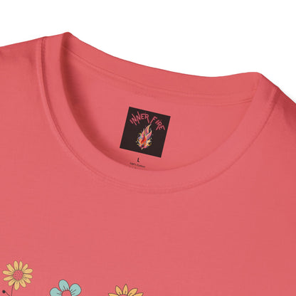 Floral Mama T-Shirt for Moms - Unisex Softstyle Tee