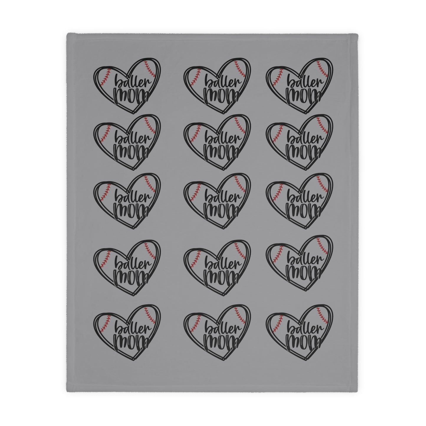 Baller Mom - Velveteen Blanket