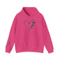 Lucky Heart Floral Hoodie for Unisex - St. Patrick's Day Sweatshirt
