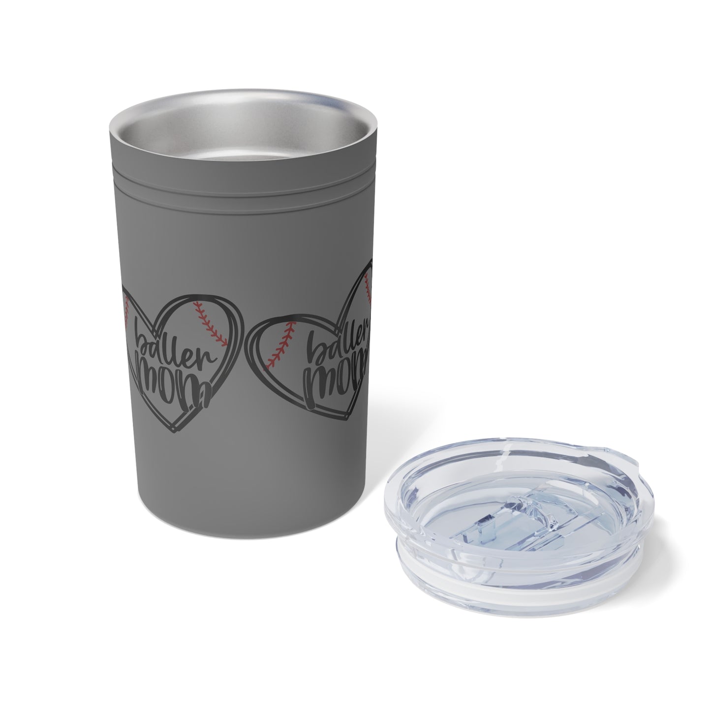 Baller mom Vacuum Insulated Tumbler - 11oz Mug for Sports Enthusiasts