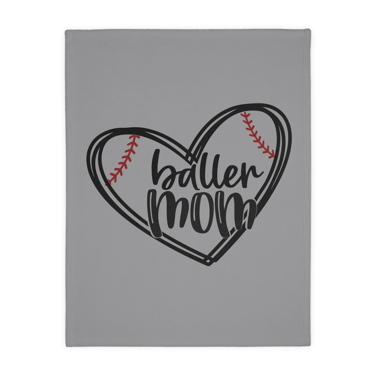 Baller Mom - Velveteen Blanket