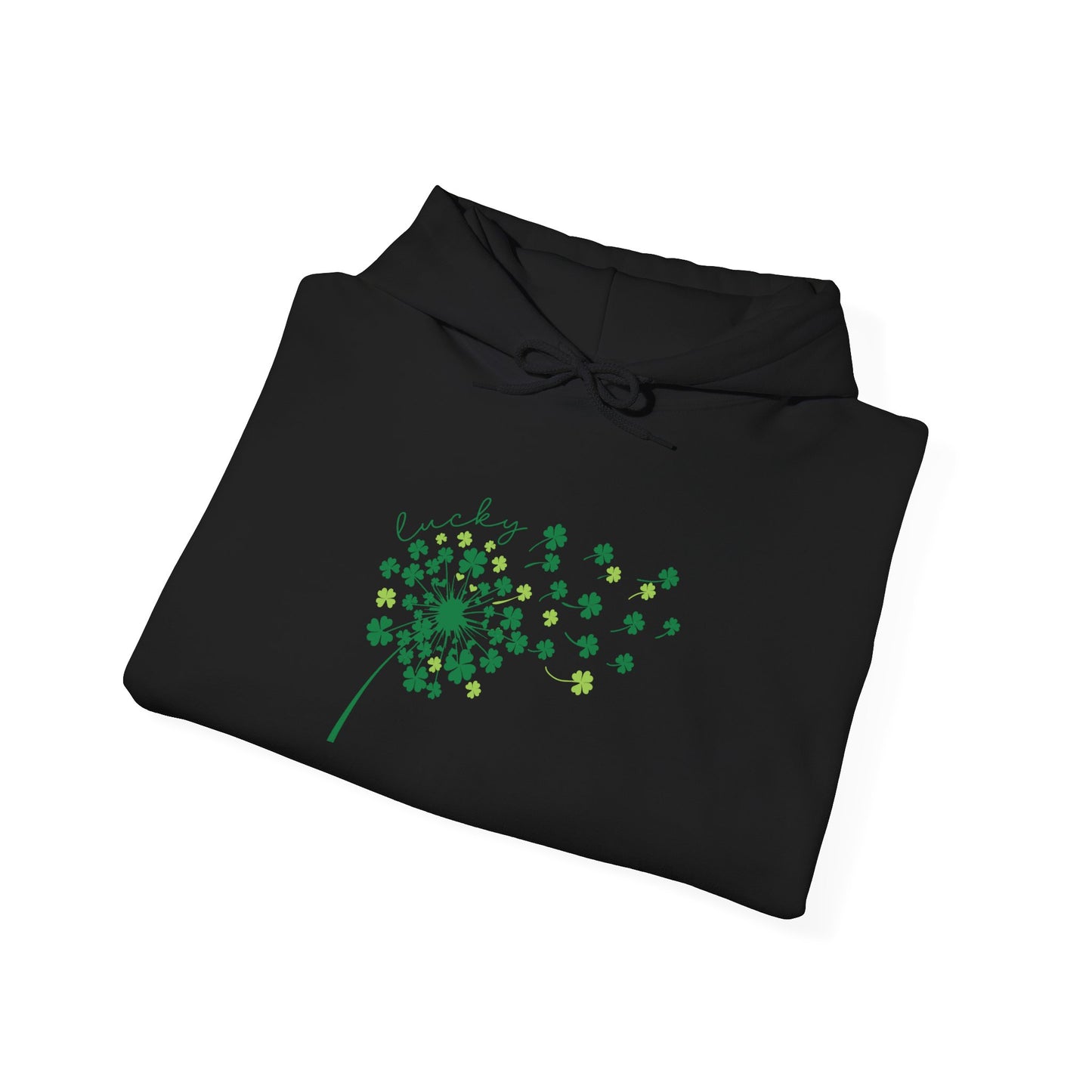 St. Patrick's Day Clover Hoodie - Unisex Heavy Blend™ Sweatshirt