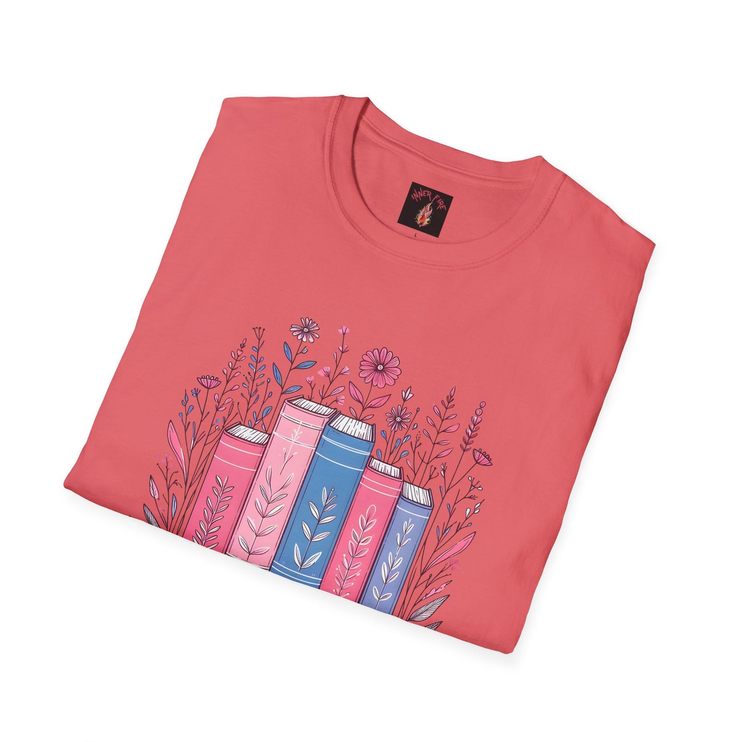 Book Lover's Unisex T-Shirt | There Is No Such Thing As Too Many Books | Gift for Readers, Cozy Outfit, Literary Tee, Bookworm Apparel