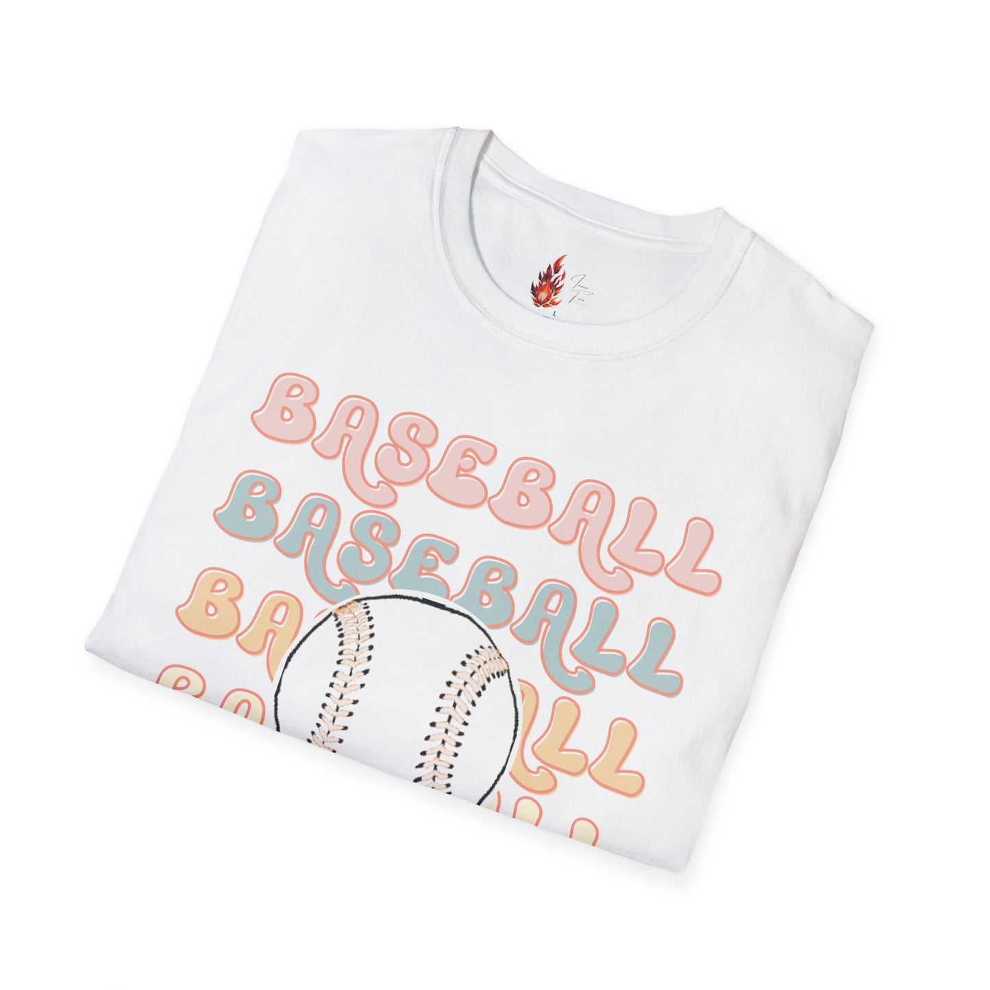 Baseball Mama Unisex Softstyle T-Shirt - Perfect for Sports Moms