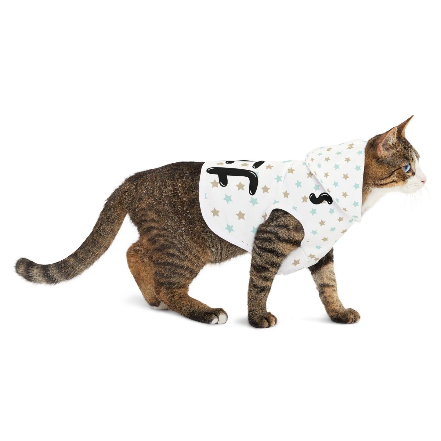 Starry Pet Hoodie - 'Dad's BFF' Design for Stylish Dogs