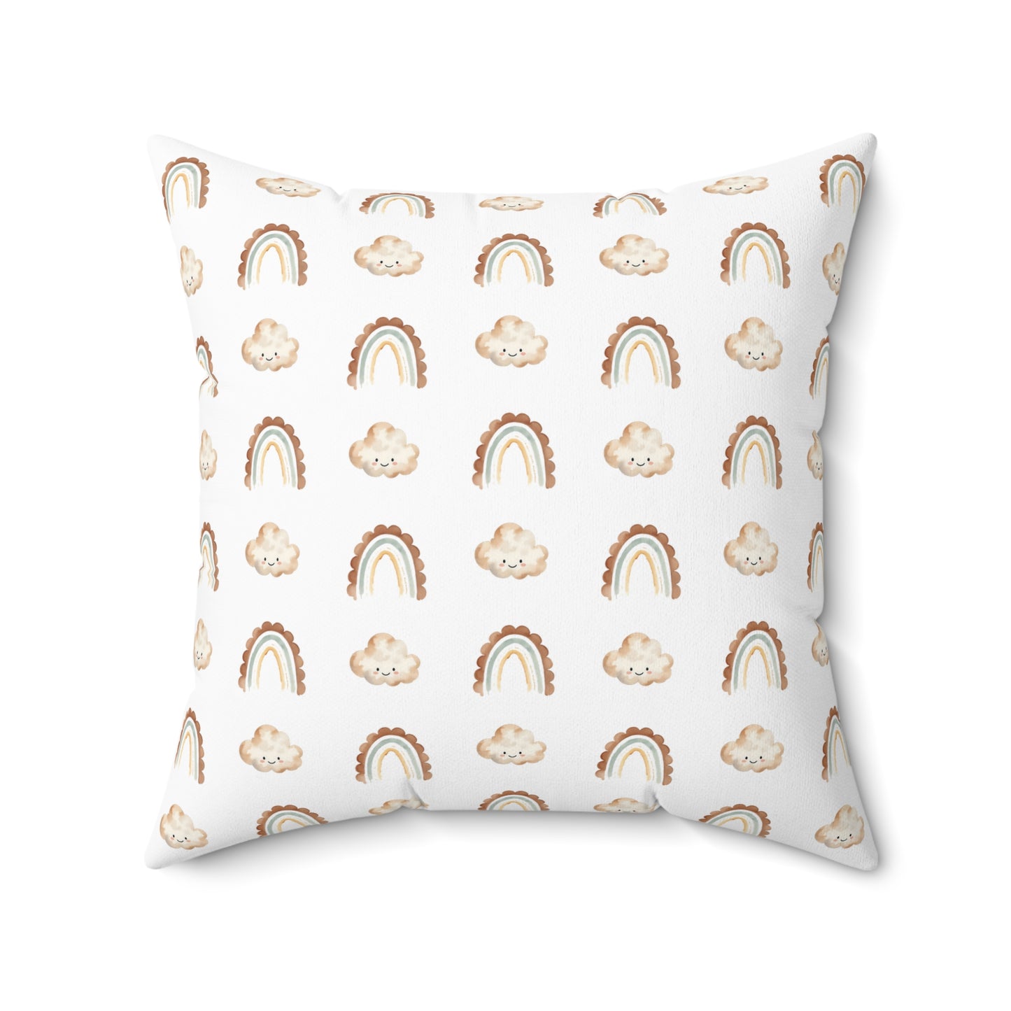 Whimsical Rainbow Pillow | Cozy Decor for Kids' Rooms & Nurseries