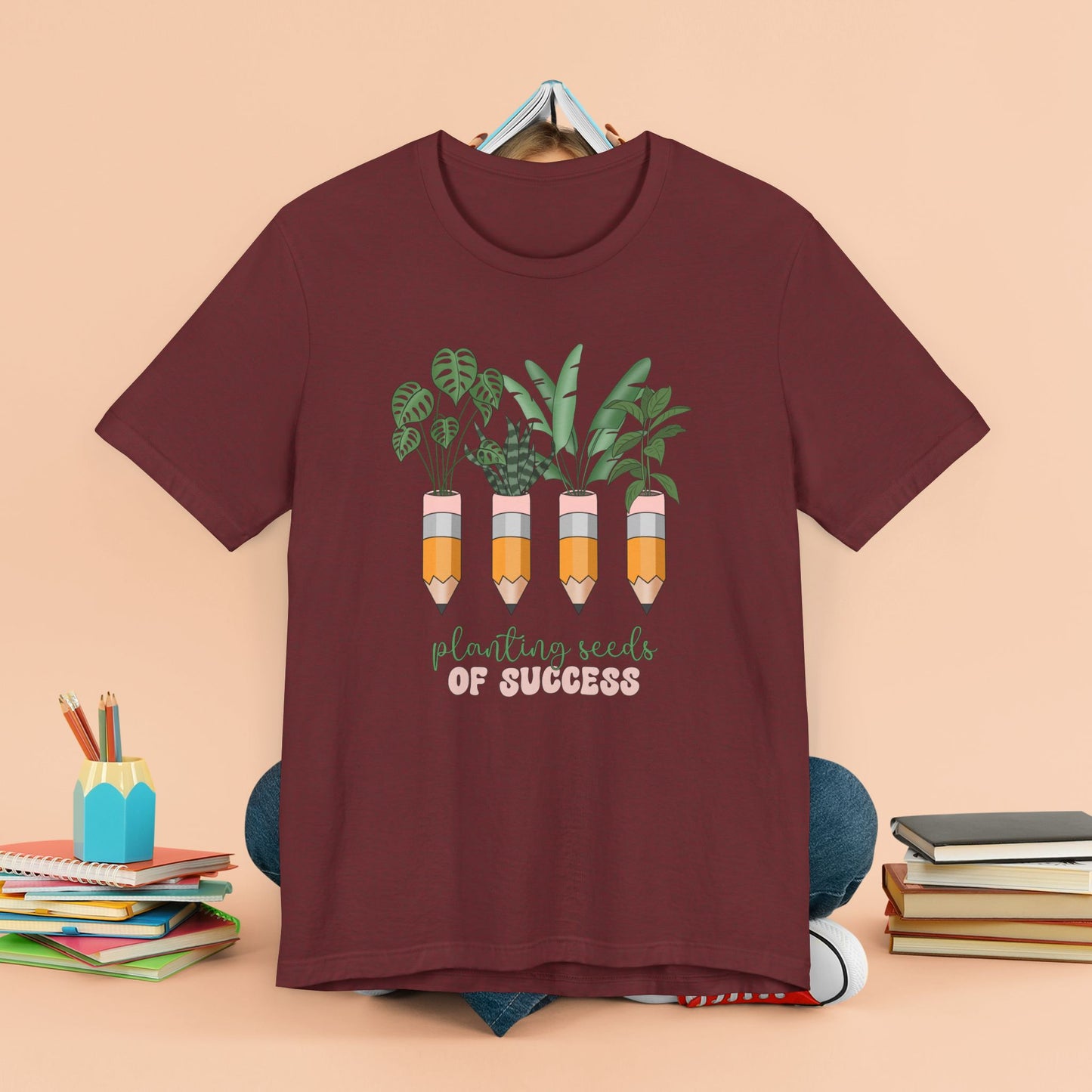 Planting Seeds of Success Unisex Jersey T-Shirt