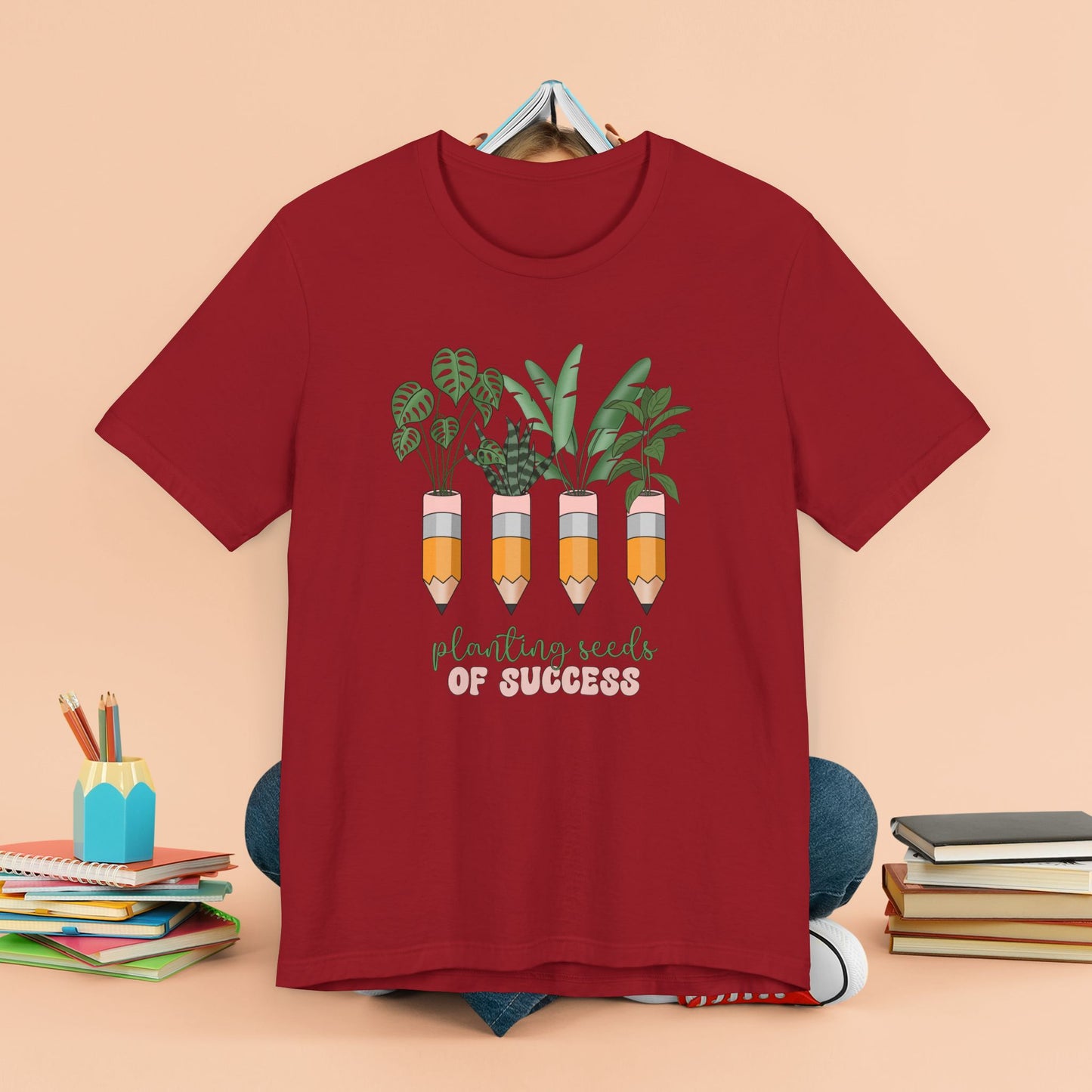 Planting Seeds of Success Unisex Jersey T-Shirt