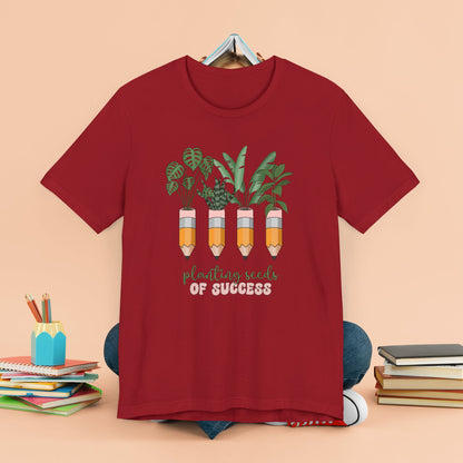 Planting Seeds of Success Unisex Jersey T-Shirt