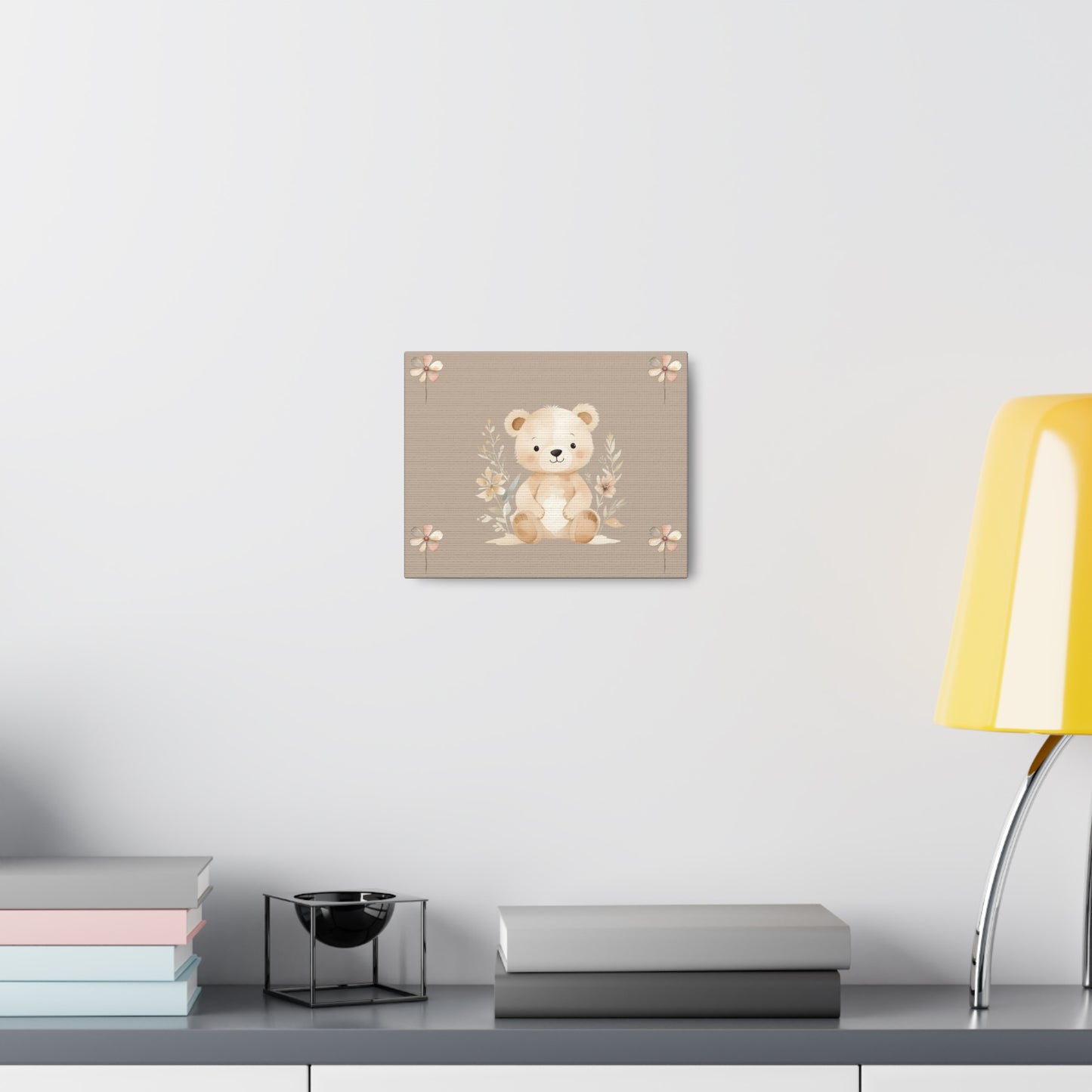 Adorable Bear Canvas Gallery Wraps - Cute Nursery Wall Art