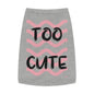 Cute Pet Tank Top - Adorable Wavy Design for Dogs and Cats