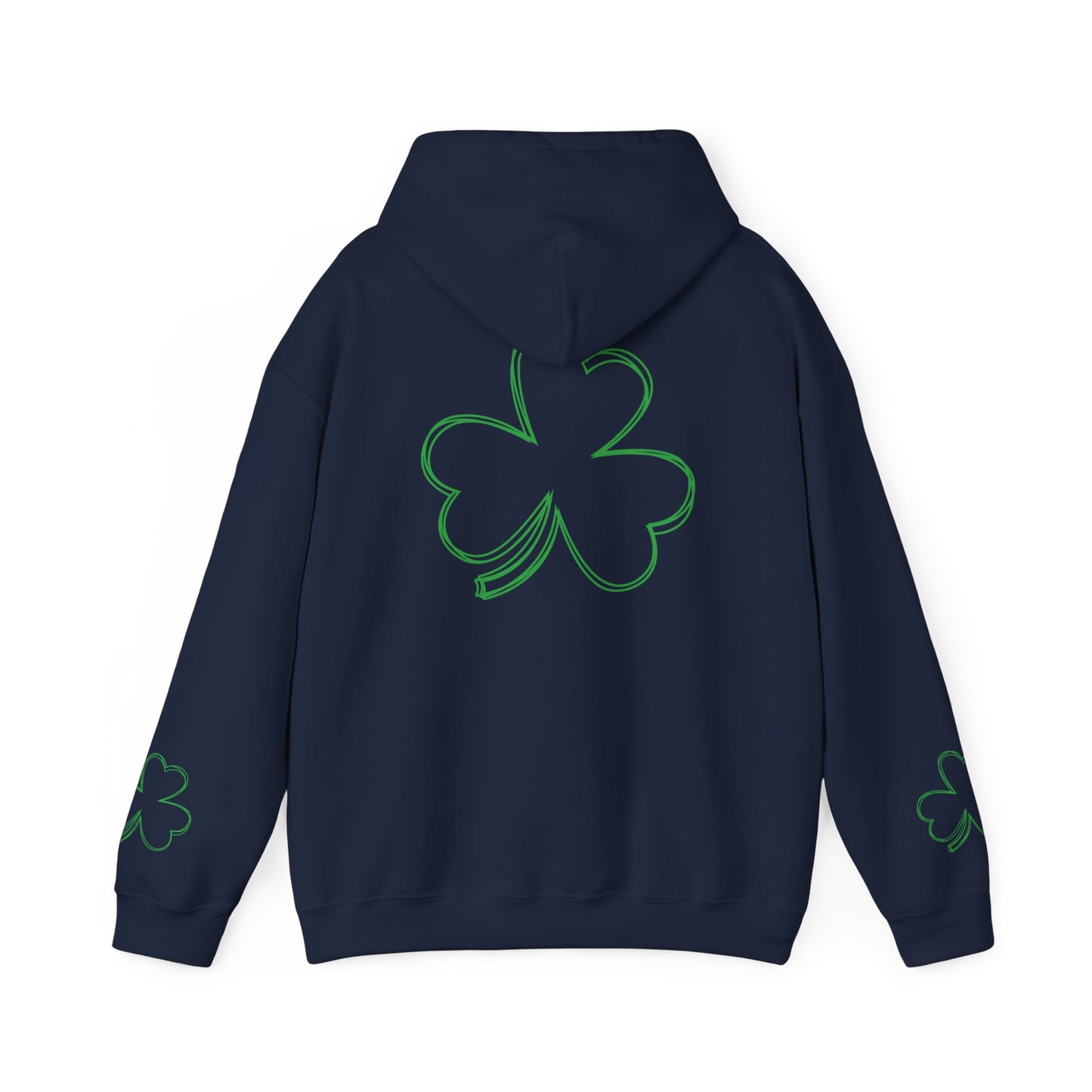 St. Patrick's Day Clover Hoodie - Unisex Heavy Blend™ Sweatshirt