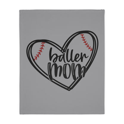 Baller Mom - Velveteen Blanket