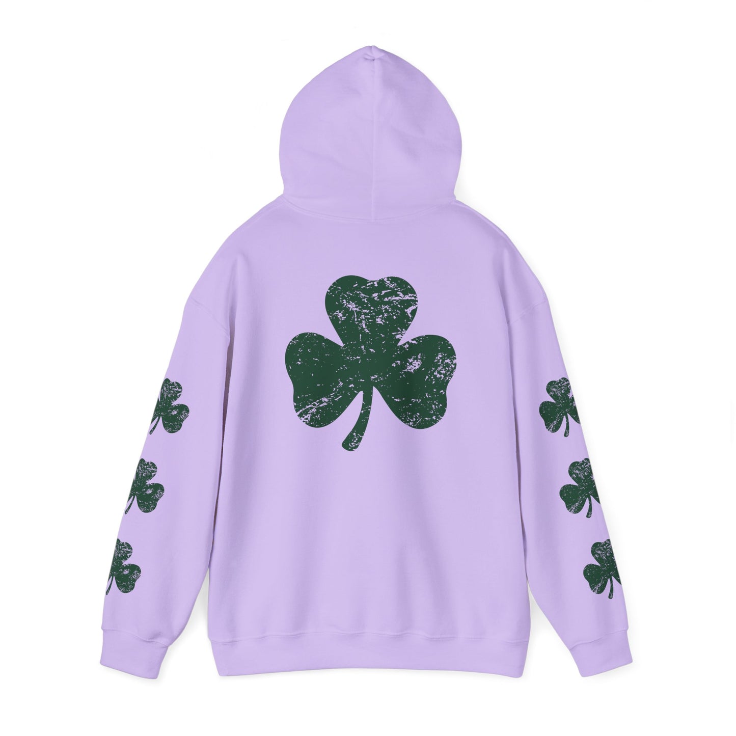 Lucky Shamrock Unisex Hooded Sweatshirt for St. Patrick's Day
