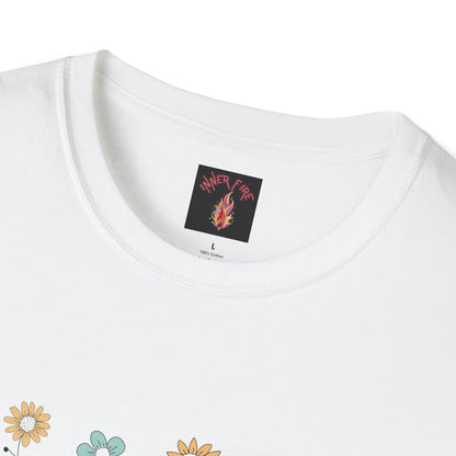 Floral Mama T-Shirt for Moms - Unisex Softstyle Tee