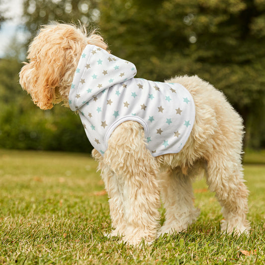 Starry Night Pet Hoodie - Cozy Dog Outfit for Stylish Pets