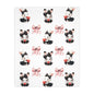 Cute Bunny Love Velveteen Blanket - Two-Sided Print for Cozy Decor