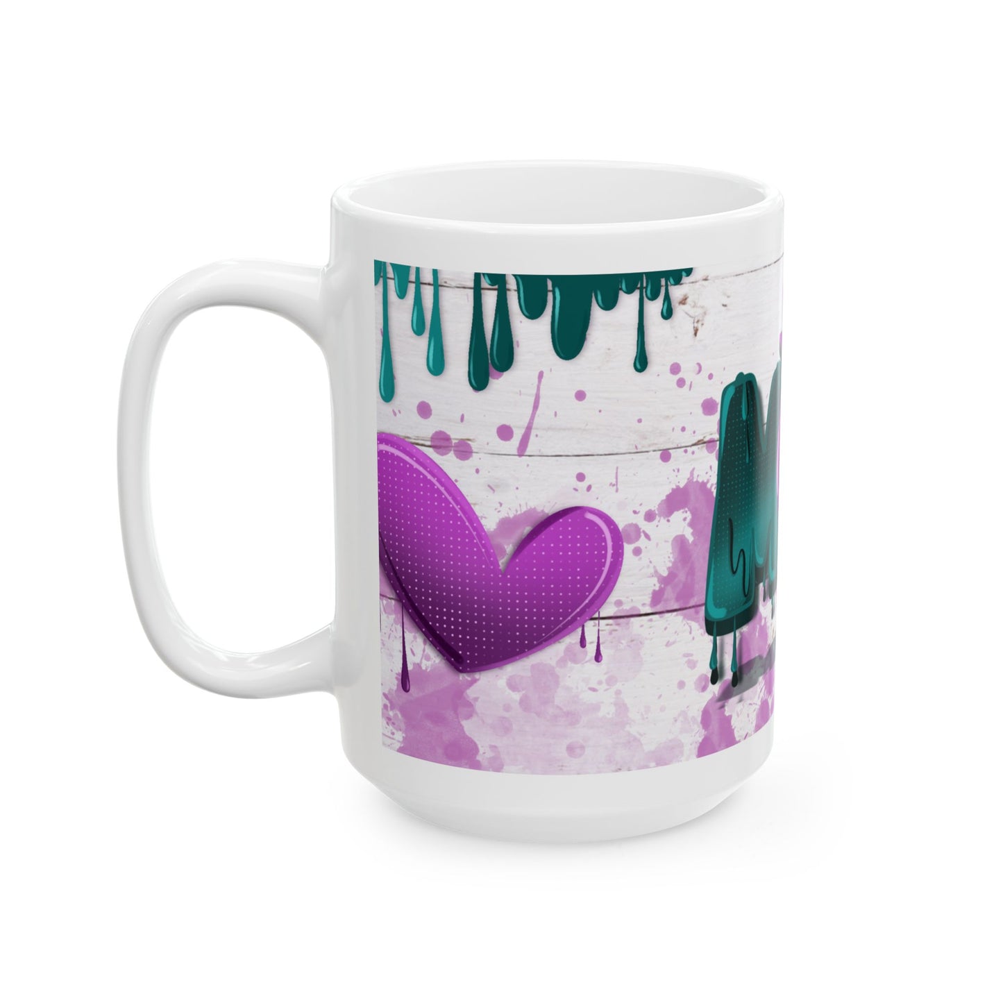 Graffiti Mom Ceramic Mug, (11oz, 15oz)